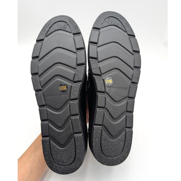 Easy Spirit Tahlia Slip-On Wedge Loafers Shoes Women's Black Size US10M EU40.5 - Picture 8 of 12